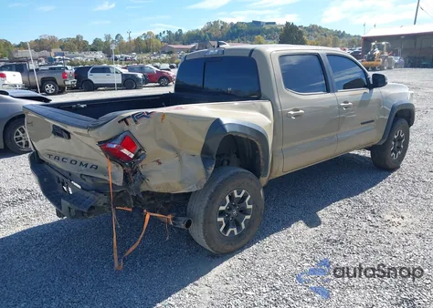 2020 Toyota Tacoma Trd Off-Road из США, поврежденный, VIN 3TMCZ5AN0LM338865